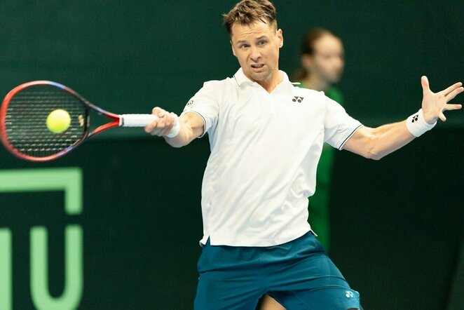 Ričardas Berankis prieš Sabą Purtseladzę | Sauliaus Čirbos nuotr.