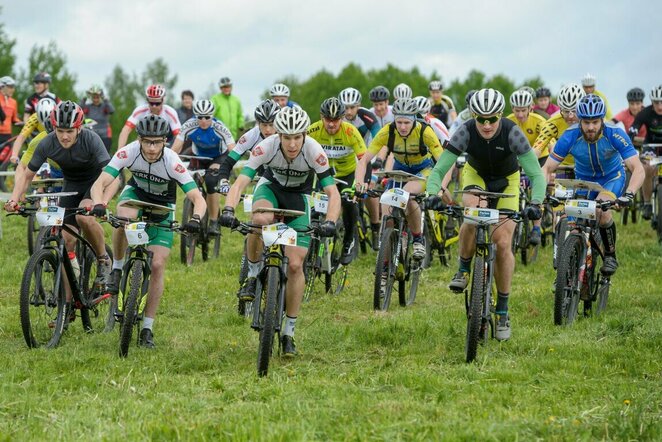 Lietuvos orientavimosi sporto kalnų dviračiais čempionatai vidutinėje ir bendro starto trasose | Donato Lazausko nuotr.