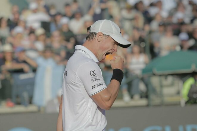 Ričardas Berankis prieš Sebastianą Baezą (Argentinos teniso federacijos nuotr.) | Organizatorių nuotr.