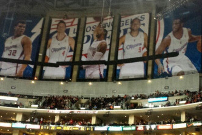 „Staples Center“ arenoje atsirado „Clippers“ žaidėjų nuotraukos