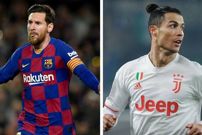 Lionelis Messi ir Cristiano Ronaldo | Scanpix nuotr.