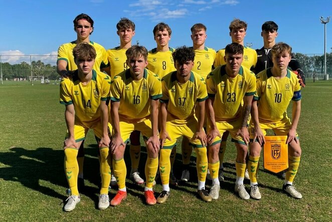 Lietuvos U-19 futbolo rinktinė | lff.lt nuotr.