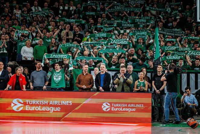 „Žalgirio“ sirgaliai | Eriko Ovčarenko / BNS foto nuotr.