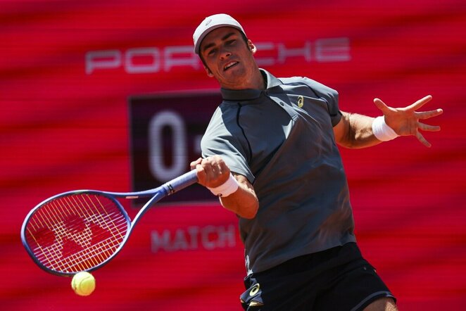 Vilius Gaubas prieš Pablo Carreno Bustą | EPA / MIGUEL A. LOPES nuotr.