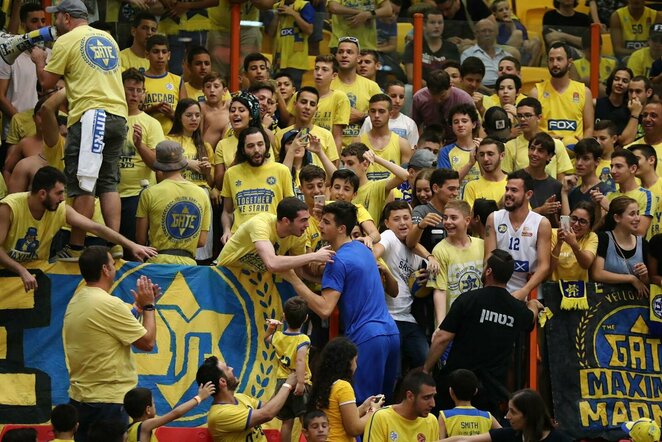 Tel Avivo „Maccabi“ aistruoliai | „Twitter“ nuotr.