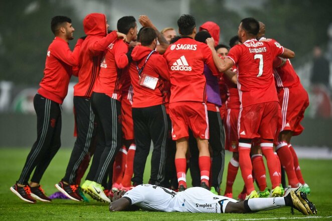 Lisabonos „Benfica“ žaidėjų triumfas | Scanpix nuotr.