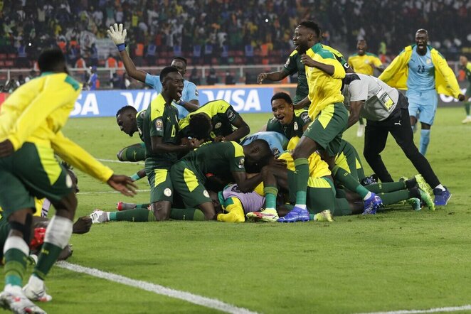 Senegalo rinktinės triumfas | Scanpix nuotr.