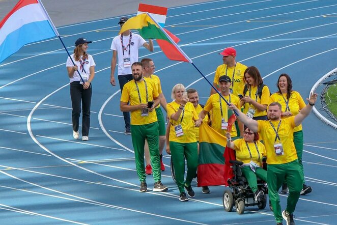 Lietuvos paralimpinės rinktinės lengvaatlečiai l Parateam nuotr.