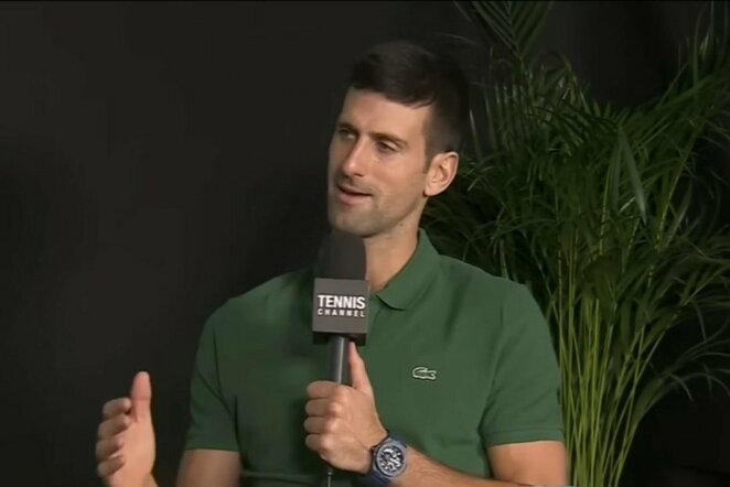 Novakas Djokovičius | „Stop“ kadras