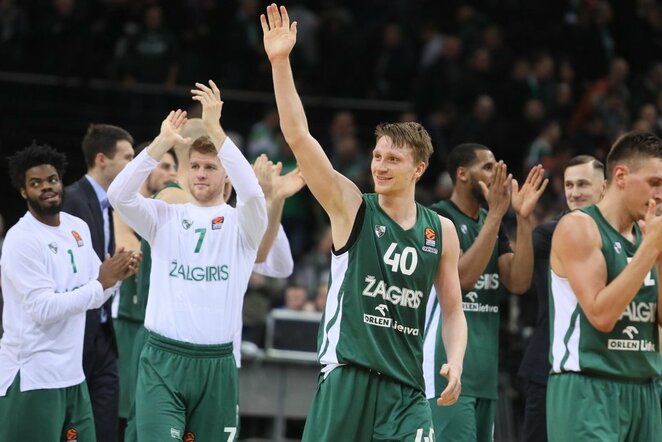 „Žalgiris“ - „Olympiacos“ rungtynių akimirka | Eriko Ovčarenko / BNS foto nuotr.