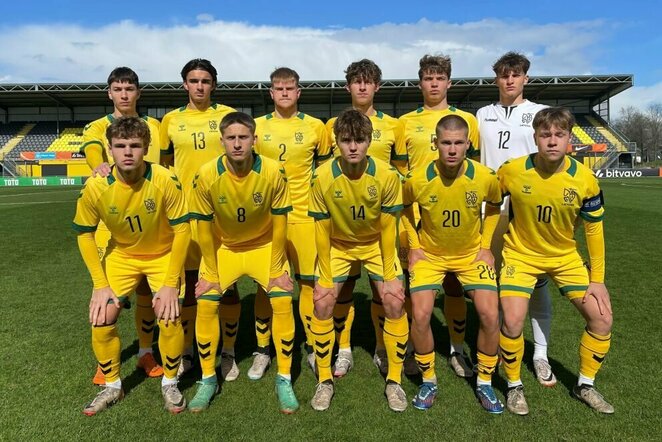 Lietuvos U-19 futbolo rinktinė | lff.lt nuotr.