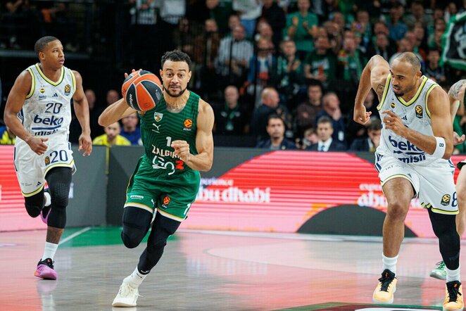 „Žalgiris“ – „Fenerbahče“ rungtynių akimirka | Eriko Ovčarenko / BNS foto nuotr.