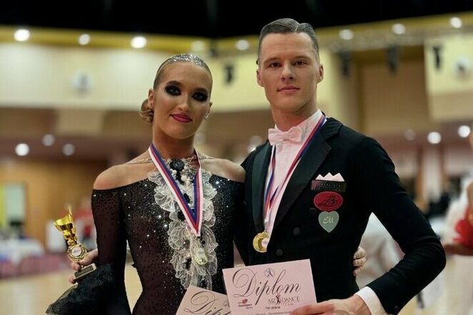 Marius Ilčiukas ir Domilė Šemeškevičiūtė | Organizatorių nuotr.