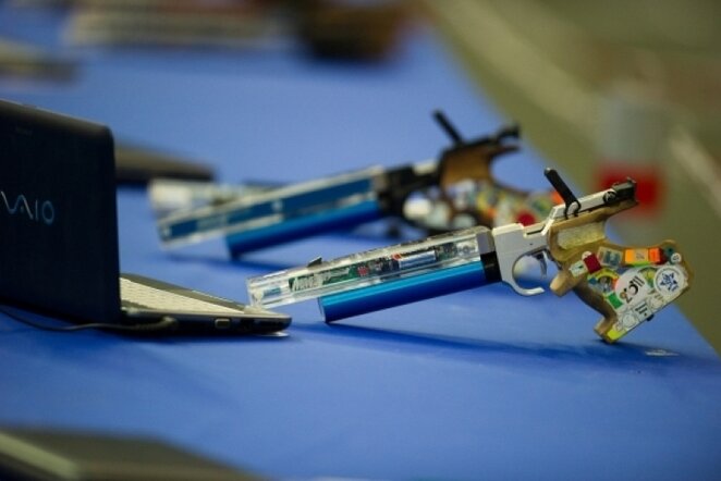 Šiuolaikinės penkiakovės ginklai | RIA Novosti/Scanpix nuotr. 