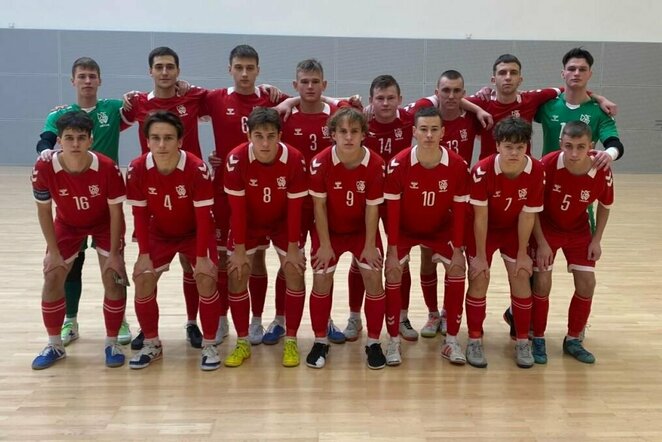 Lietuvos U-19 futsal rinktinė | lff.lt nuotr.