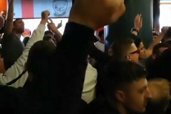 Anglijos rinktinės fanai | „Stop“ kadras