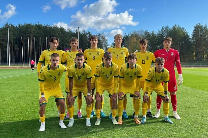 Lietuvos U-19 futbolo rinktinė | lff.lt nuotr.