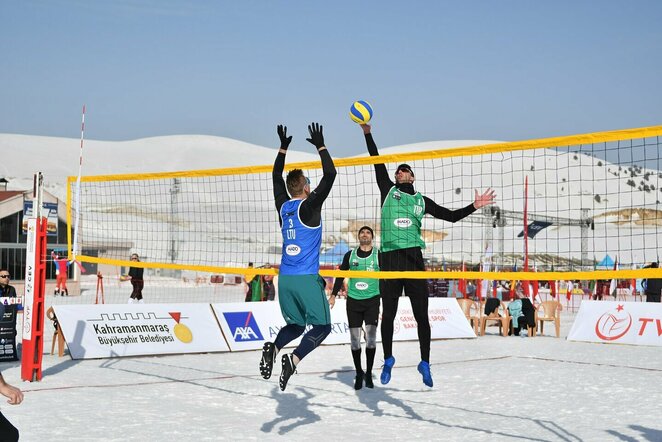 Sniego tinklinis | CEV nuotr.