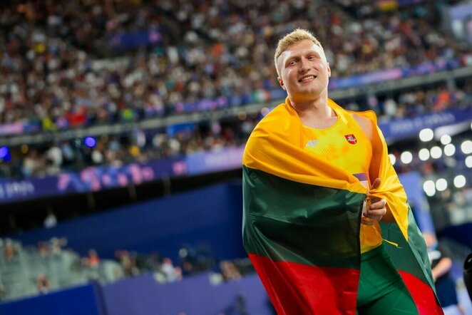 Olimpinis vyrų disko metimo finalas | Kipro Štreimikio/LTOK nuotr.