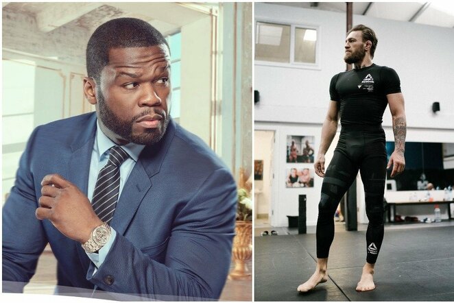 „50 Cent“ ir Conoras McGregoras | Instagram.com nuotr