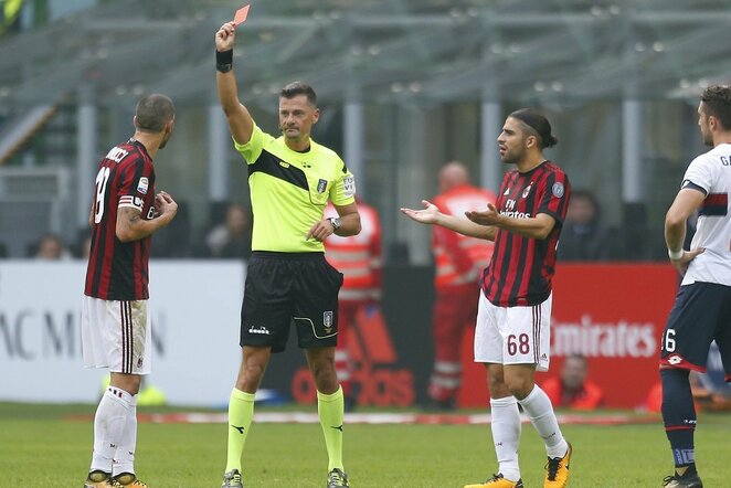 „Milan“ - „Genoa“ rungtynių akimirka | Scanpix nuotr.