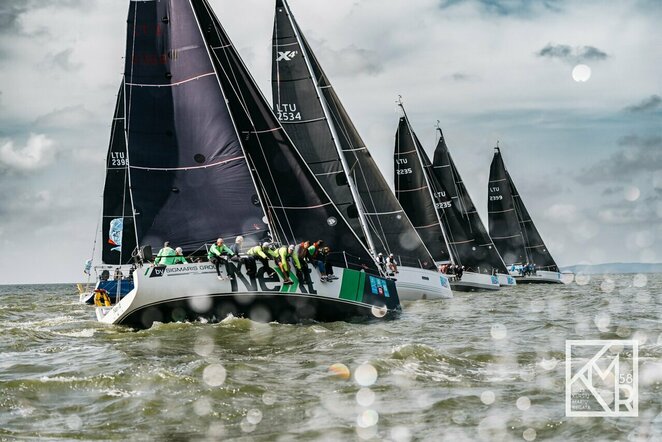 Trečiasis „Kuršių marių regatos“ etapas | Domo Rimeikos nuotr.