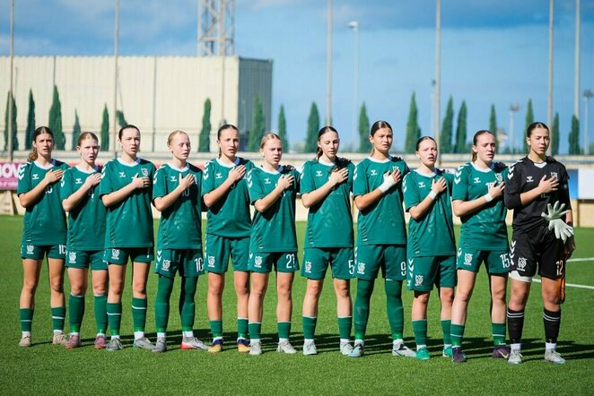 Lietuvos WU-17 futbolo rinktinė | lff.lt nuotr.