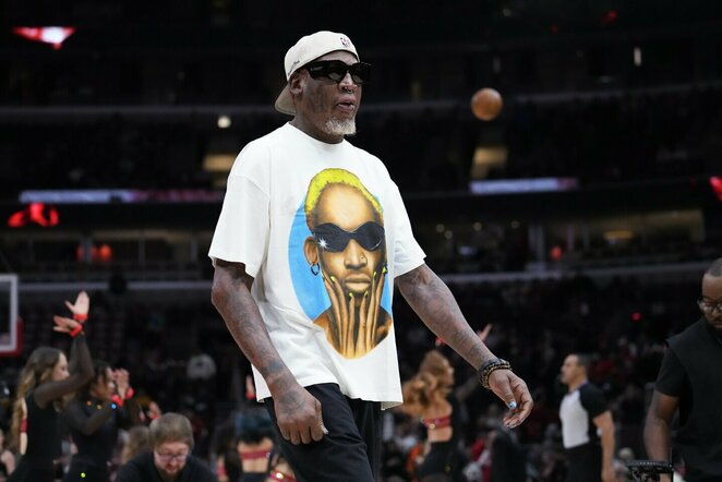 Dennisas Rodmanas | Scanpix nuotr.