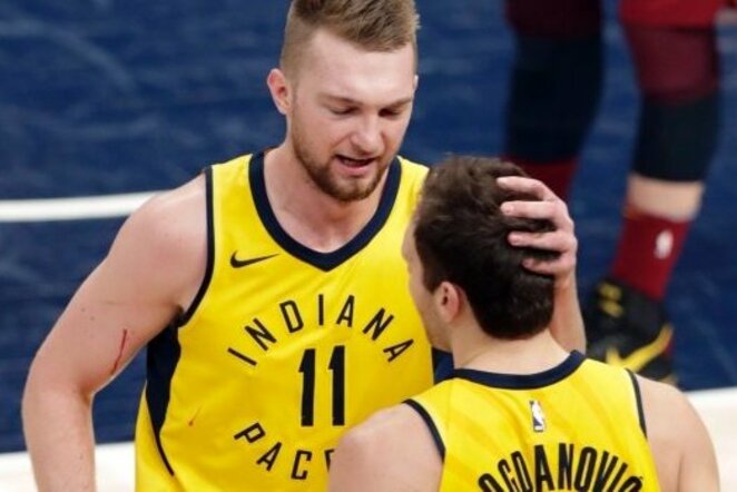 Sabonis ir Bogdanovičius | Scanpix nuotr.