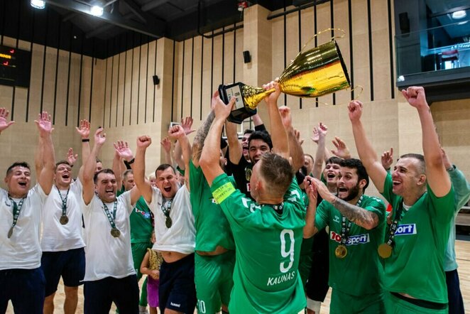 „Kauno Žalgirio“ salės futbolo ekipa | zalgiris.lt nuotr.