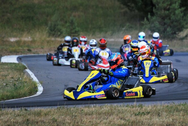 Kartingų lenktynės | Organizatorių nuotr.