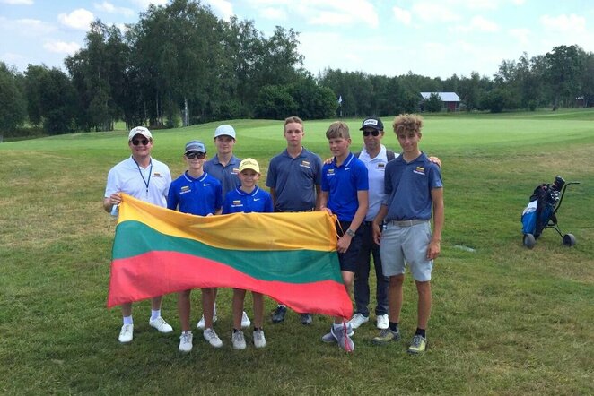 Lietuvos jaunių golfo rinktinė | Organizatorių nuotr.