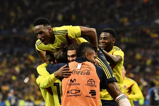Draugiškos rungtynės: Prancūzija - Kolumbija (2018.03.23) | Scanpix nuotr.