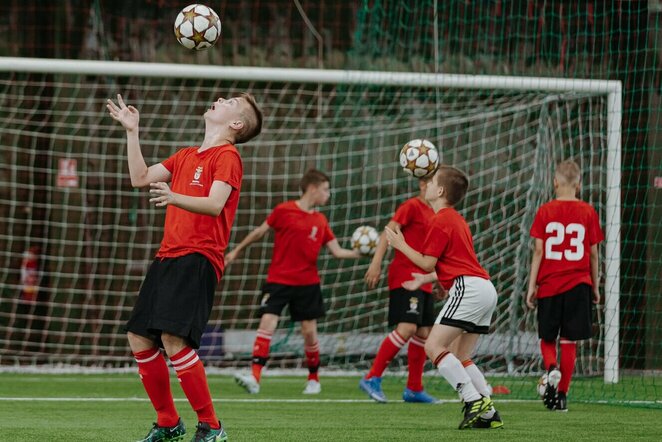 “Benfica“ stovykla Vilniuje | Organizatorių nuotr.