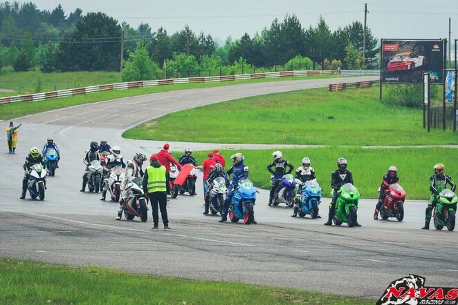 Motociklų lenktynės Kačerginėje | Organizatorių nuotr.