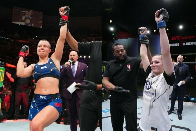 Rose Namajunas ir Erin Blanchfield | Instagram.com nuotr