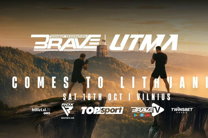 „Brave CF“ ir UTMA | Organizatorių nuotr.