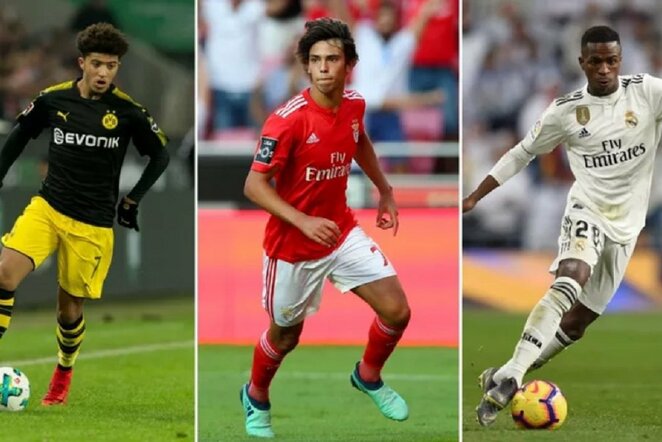 Jadonas Sancho, Joao Felixas ir Vinicius | Organizatorių nuotr.
