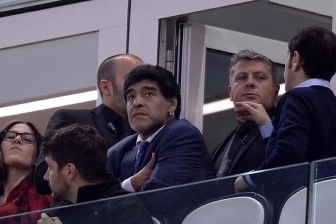 Diego Maradona (centre) | LaPresse/Scanpix nuotr.