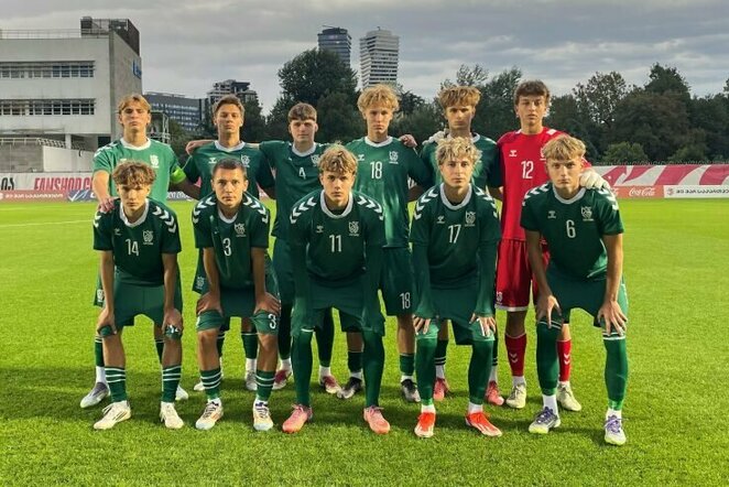 Lietuvos U-17 futbolo rinktinė | lff.lt nuotr.