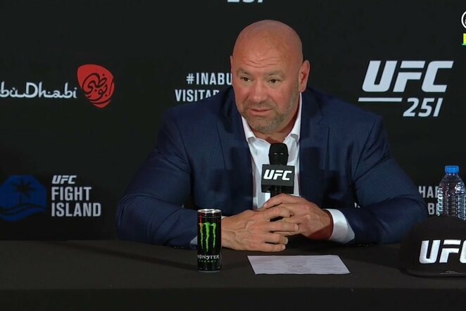 Dana White'as | Youtube.com nuotr.
