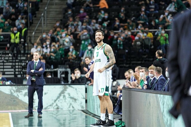 „Žalgirio“ – „Anadolu Efes“ rungtynių akimirka | Sportas.lt/Tito Pacausko nuotr.
