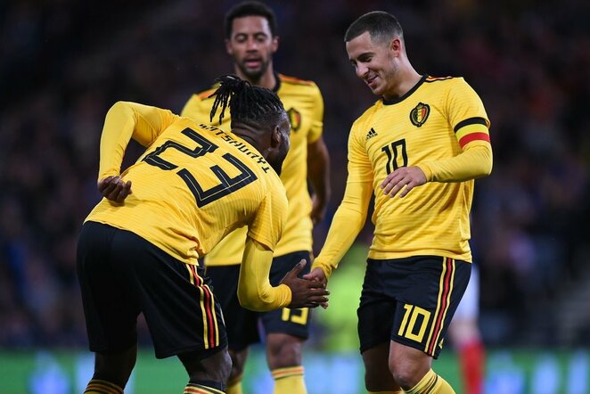 Škotija - Belgija rungtynių akimirka | Scanpix nuotr.