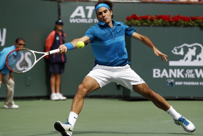 Šveicarų maestro Rogeris Federeris | Reuters nuotr.