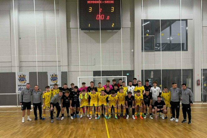 Lietuvos futsal U19 rinktinė | lff.lt nuotr.