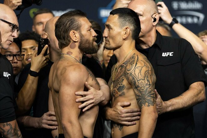 Conoras McGregoras ir Maxas Holloway | Scanpix nuotr.