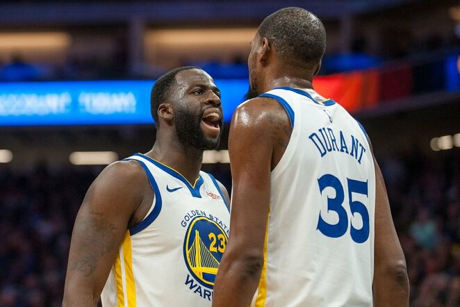 Draymondas Greenas ir Kevinas Durantas | Scanpix nuotr.