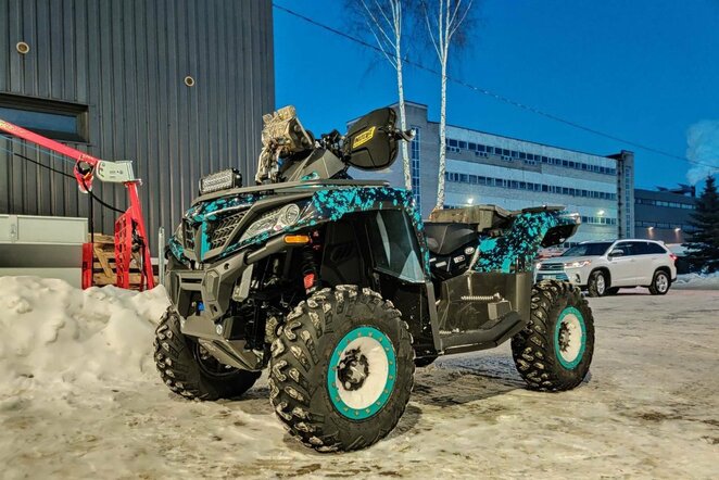 „CFMOTO Factory Racing Team“ ekipa ruošiasi startuoti dykumų ralyje Tunise | Organizatorių nuotr.