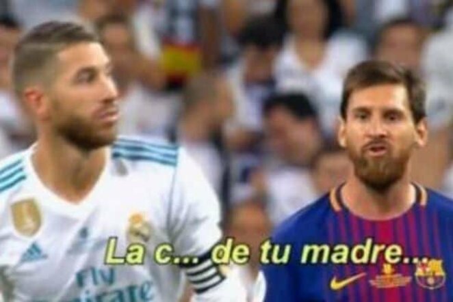 Lionelis Messi ir Sergio Ramosas | Youtube.com nuotr.