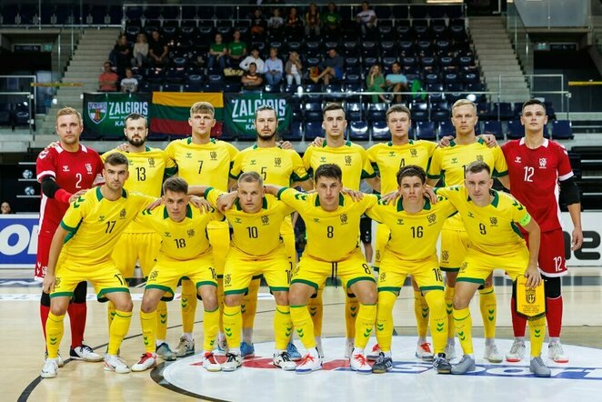 Lietuvos futsal rinktinė | Elvio Žaldario nuotr.